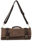Bolsa enrollable de cuero