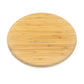 Tabla de corte redonda de madera de bambú