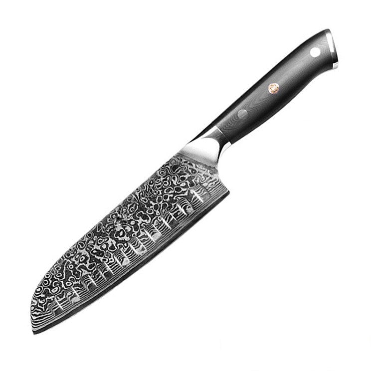 Juego de cuchillos de cocina chef estilo damasco