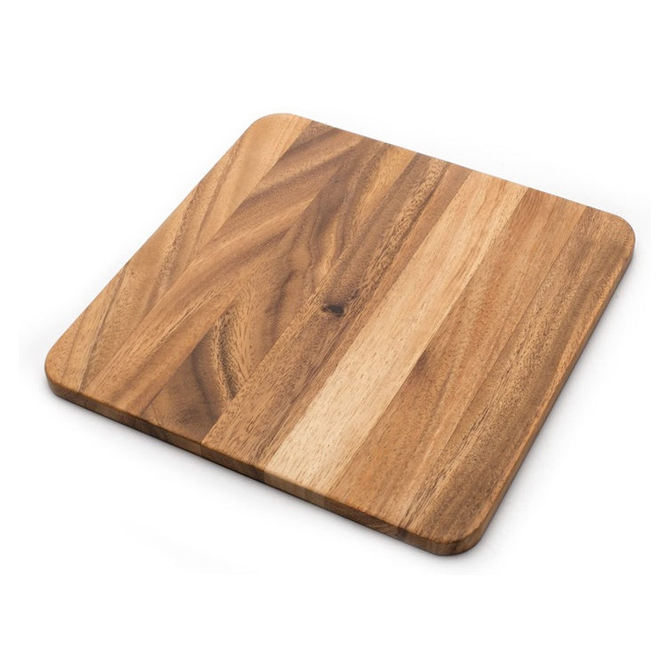 Tabla de corte cuadrada de acacia