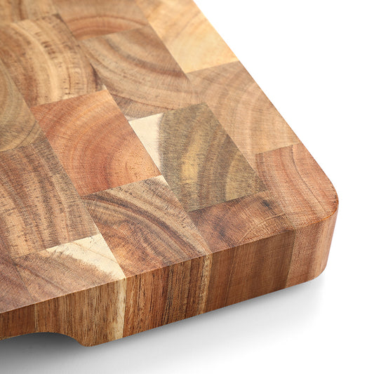Tabla para cortar de madera de acacia