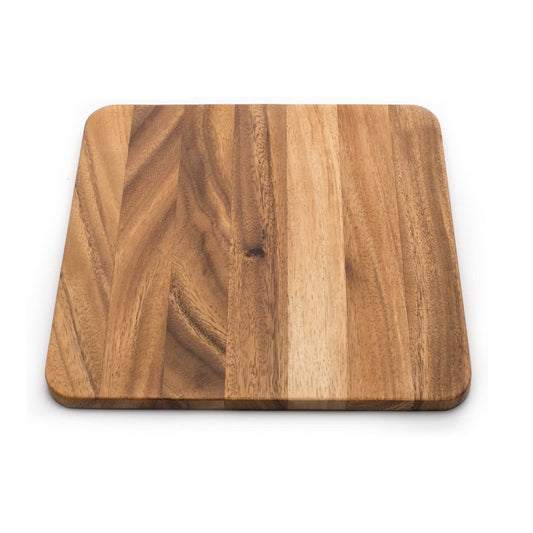 Tabla de corte cuadrada de acacia